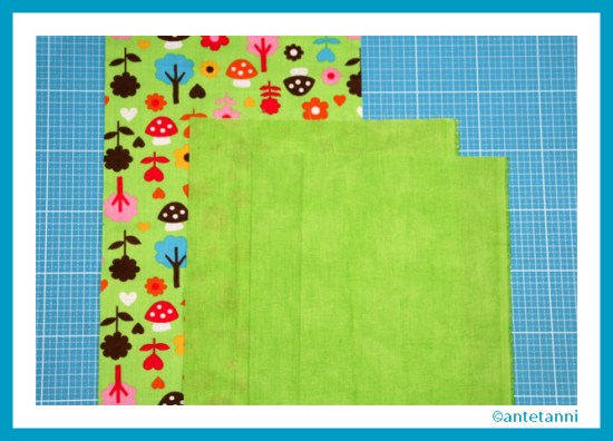 antetanni-naeht_Drei-Zipper-Tasche-RotRosaPink_Futter-Gruen