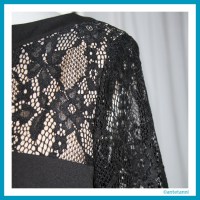 antetanni-naeht_Burda-Spitzenkleid_Aermelansatz