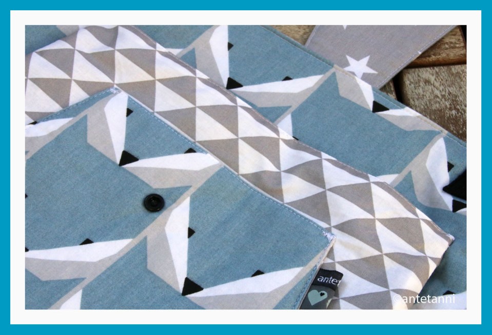 Fuchs, Multitasche, Farbenmix, Taschenspieler 2, Vorderseite, Hauptfach, Kängurutasche, Aufsatztache, Klappe offen