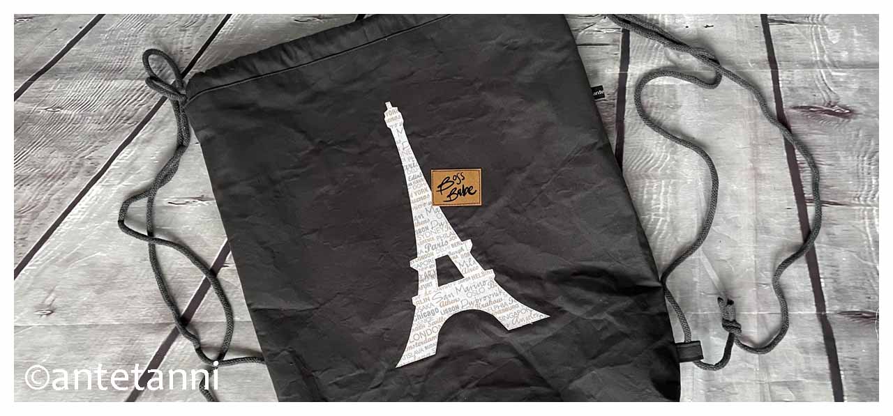 Turnbeutel Mit Find Me In Paris Design – Stylische Gym Bag Für Schule, Sport & Stadtabenteuer